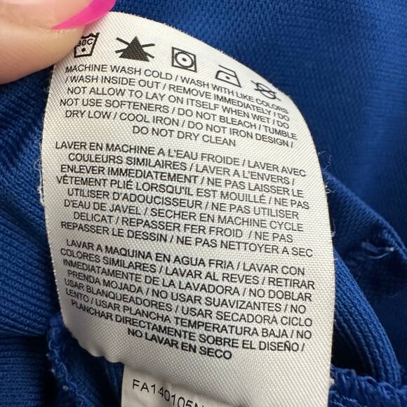 Nike NFL On Field Apparel Indianapolis Colts Blue Polo Short Sleeve Shirt XL - Picture 8 of 8